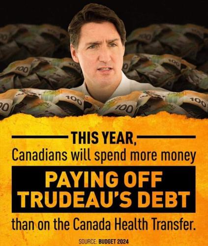 paying off trudeaus debt