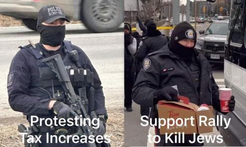protesting
