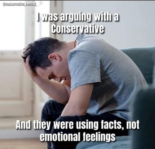 they were using facts