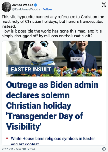 EASTER DAY OF VISIBILTY