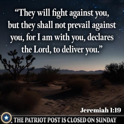 FAITH - Jeremiah 1.19