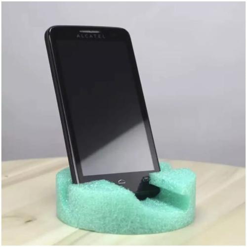 Phone Stand from Pool Noodles