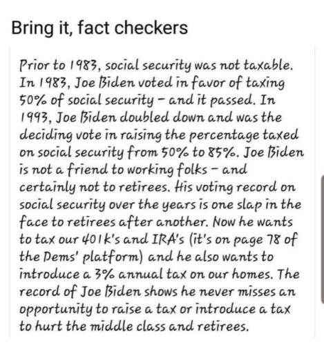 SOCIAL SECURITY BIDEN