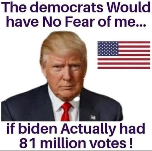 BIDEN 81 MILLION VOTES
