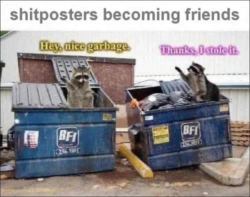 shitposters becoming friends