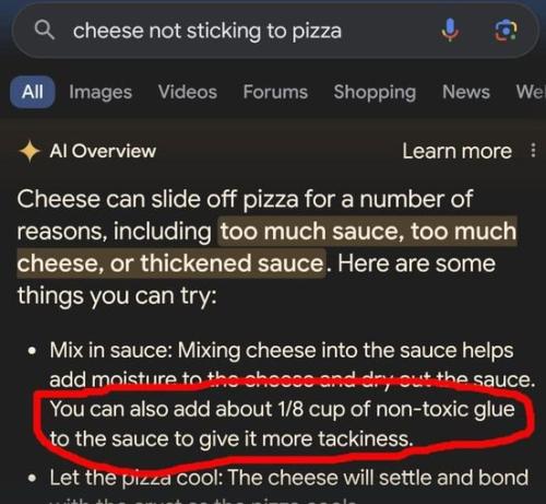 add glue