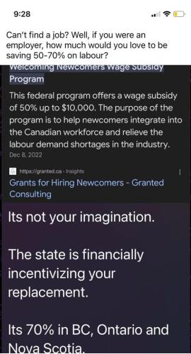wage subsidy