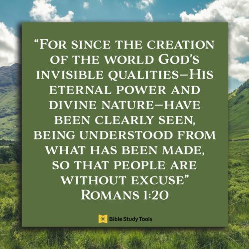 FAITH - Romans 1.20