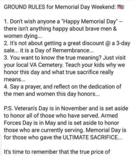 memorial day 15