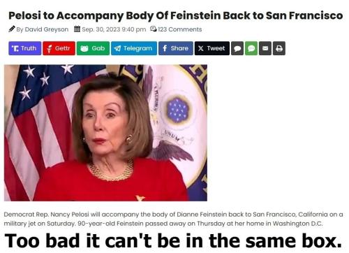 Pelosi to accompany body of Feinstein.1053px