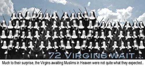 72 virgins nuns