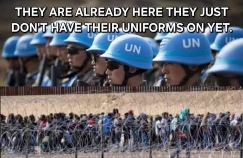 Un illegal troops