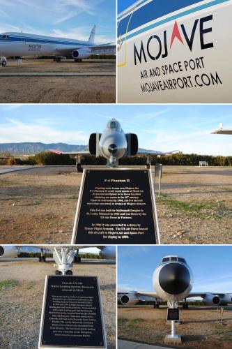 Mojave Space and Air Port Collage