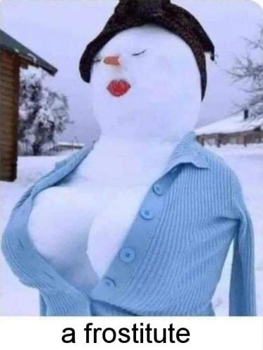 a frostitute
