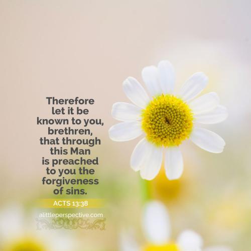 FAITH - Acts 13.38