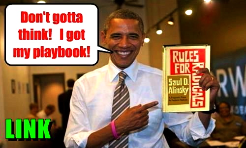 obama saul alinsky keep the pressur on