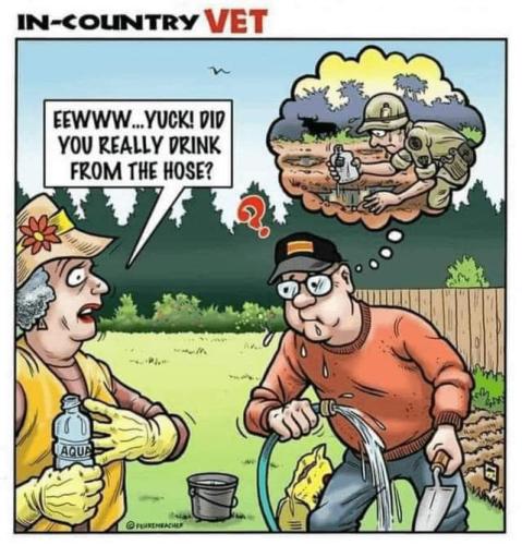 drink from the hose