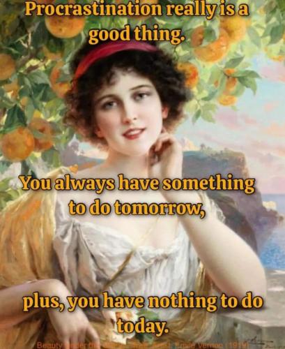 procrastination