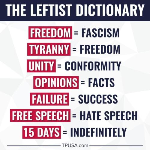 Leftist dictionary
