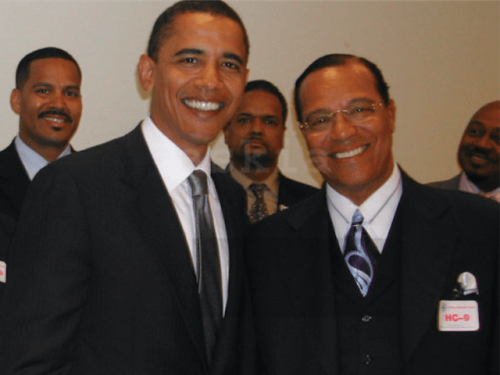 obama and farrakan