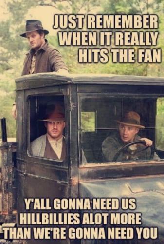 And you thought I was kidding you about hillbillies