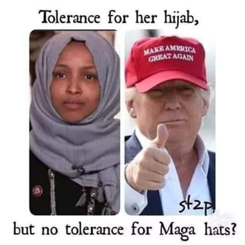 maga hat hijab
