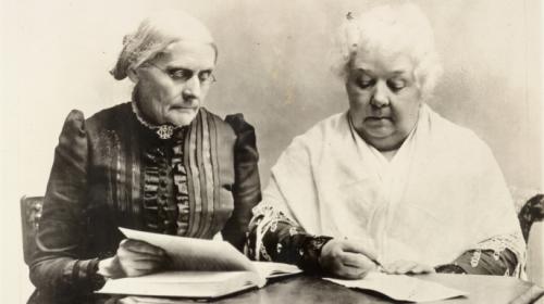 Susan B. Anthony and Elizabeth Cady Stanton