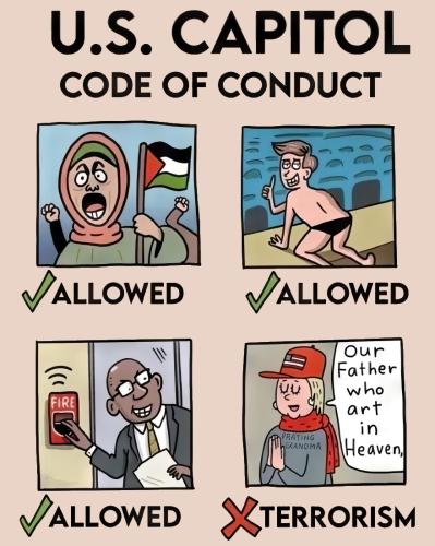 us capitol decency upheld by democrats