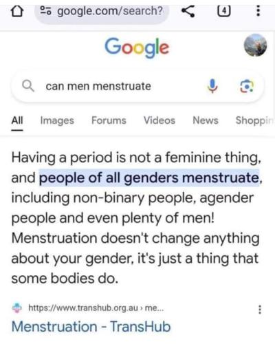 not a feminine thing