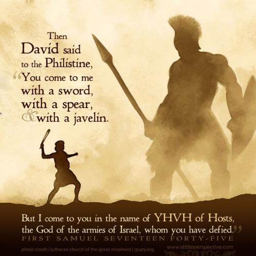 FAITH - 1 Samuel 17.45