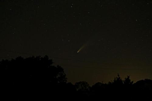 Great night for viewing the comet
