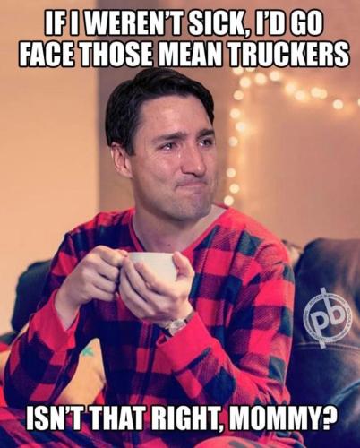 TRUDEAU PAJAMA BOY