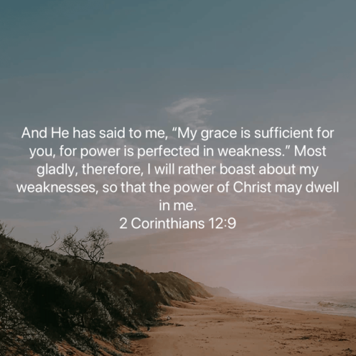 FAITH - 2 Corinthians 12.9 NASB