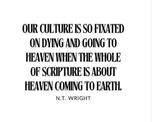 NT Wright Quote