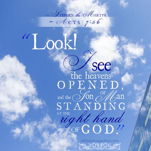 FAITH - Acts 7.56