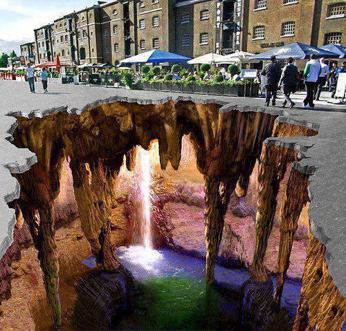 Street art underground