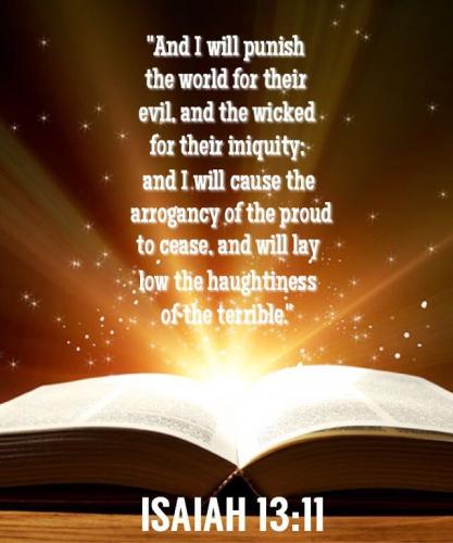 ISAIAH 13 11