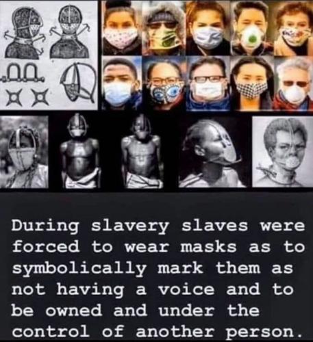 masks slavery