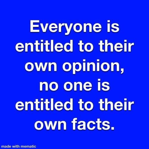 their own opinion