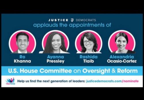 alexandria Ocasio-Cortez Justice-Democrats