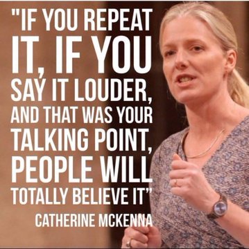 if you repeat it enough