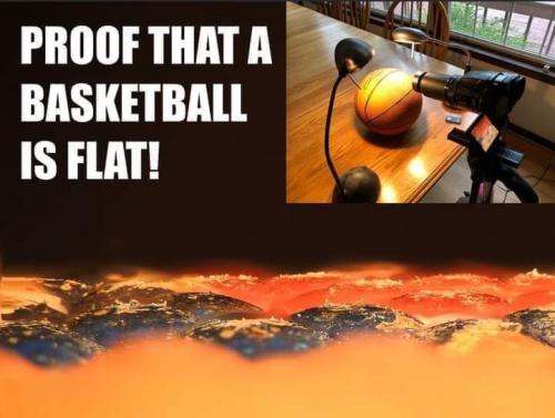 flat basket ball