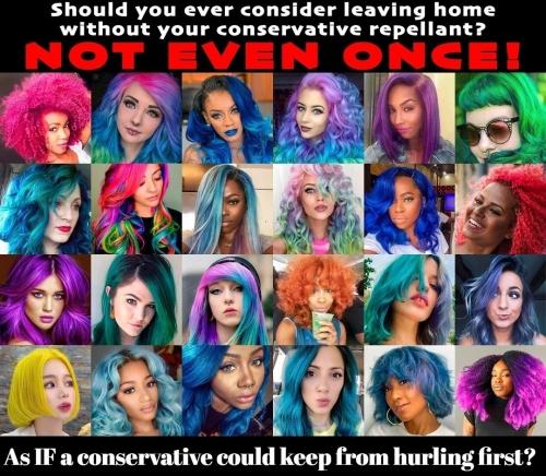 As IF a conservative could keep from hurling first