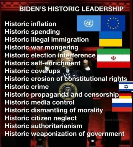 biden crimes historic