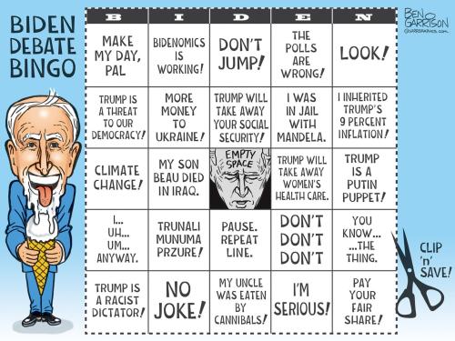 05-19-24 Biden Debate Bingo