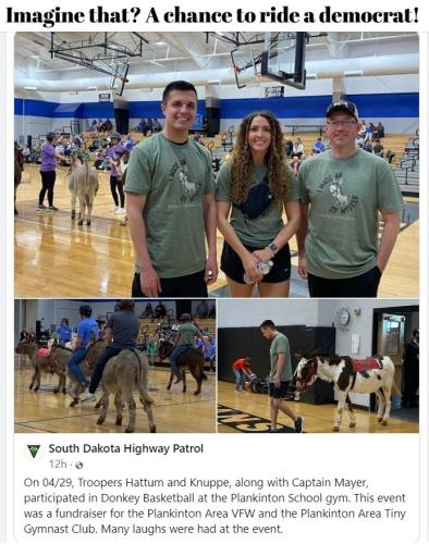 Imagine that A chance to ride a democrat