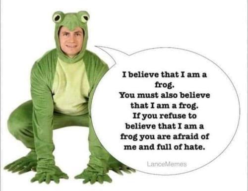 i am a frog
