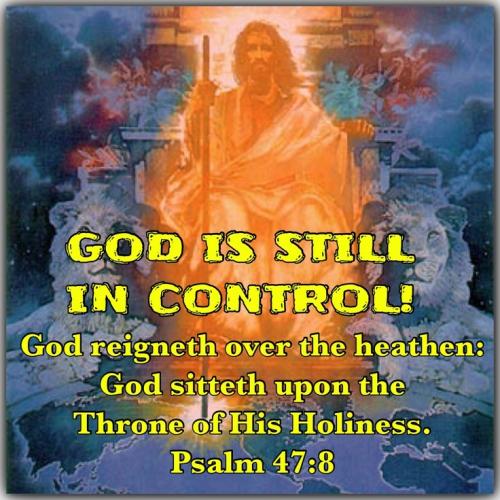 God is still in control