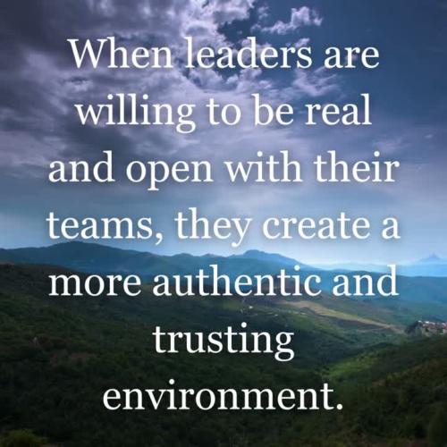 1-Be Real Leaders