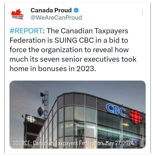suing CBC